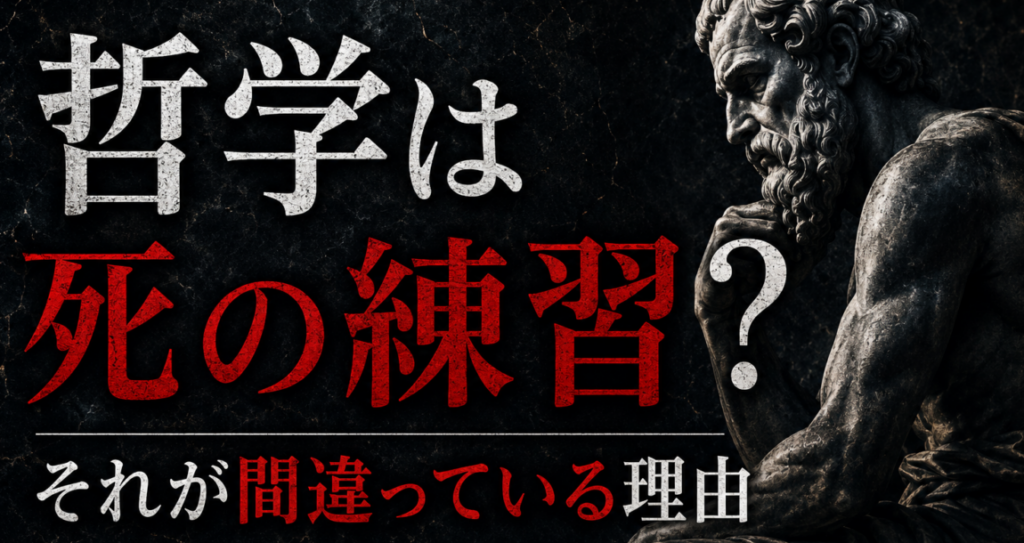 哲学は死の練習？